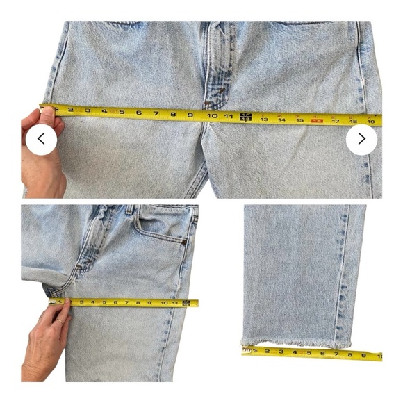 70's Vintage Levi's 505 USA Classic Light Blue Straight Jeans - Picture 7 of 11